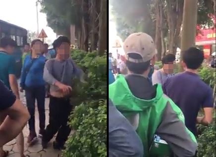 Trần tình của người đàn ông bị tố 'sờ ngực' trên xe buýt Hình ảnh cắt từ video.