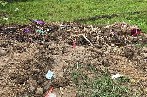 Người làm công giết bà chủ, phi tang xác tại bãi rác vì món nợ 30 triệu đồng Nơi phát hiện thi thể bà D.