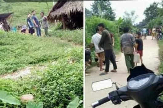 Chồng dùng gậy đánh vợ tử vong rồi uống thuốc diệt cỏ Nơi xảy ra vụ việc.