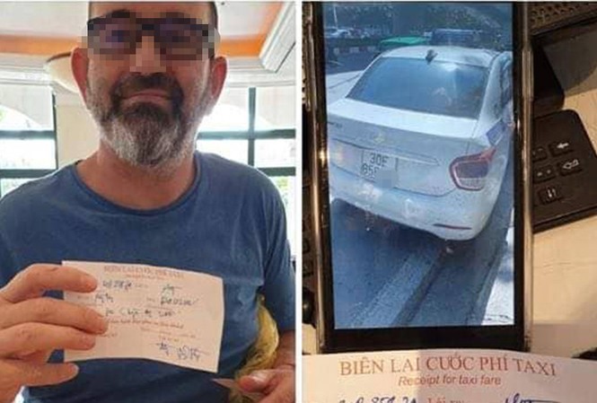 Tước GPLX, phạt gần 5 triệu đồng tài xế taxi 'chặt chém' khách nước ngoài Thông tin hình ảnh vụ việc được chia sẻ trên mạng xã hội.