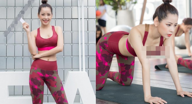 Chi Pu, Minh Tú mặc gợi cảm tập gym, 'đốt mắt' người hâm mộ Chi Pu, Minh Tú mặc gợi cảm tập gym, 'đốt mắt' người hâm mộ