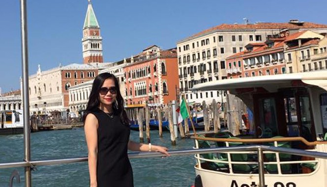 Vợ đại gia kim cương viết tâm thư ‘nhường chồng’ cho Hồ Ngọc Hà Chị Van Anh Le- vợ đại gia kim cương.