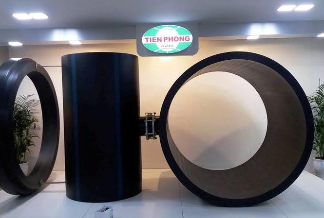 Nhựa Tiền Phong ra mắt ống cấp thoát nước đường kính 2m Nhựa Tiền Phong ra mắt ống cấp thoát nước đường kính 2m