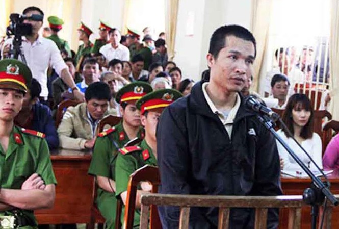 Xét xử kẻ giết 3 người, chôn xác phi tang Kiều Quốc Huy tại phiên tòa.