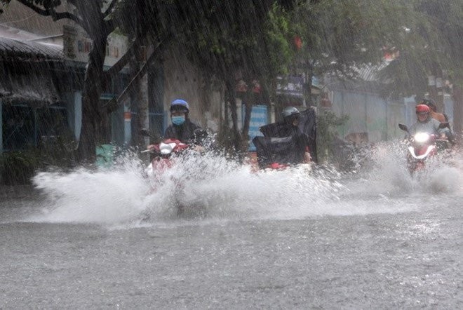 Dự báo thời tiết 2/9: Mưa lớn trên cả nước, cảnh báo lũ quét, sạt lở, ngập lụt Ảnh minh hoạ.