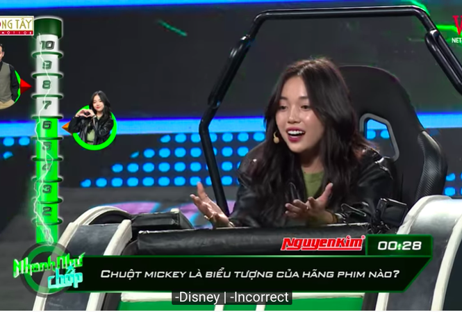 Tranh cãi khi 'Nhanh như chớp' loại đáp án chuột Mickey là biểu tượng của Disney Khán giả tiếc nuối khi đáp án của Linh Ngọc Đàm bị từ chối.
