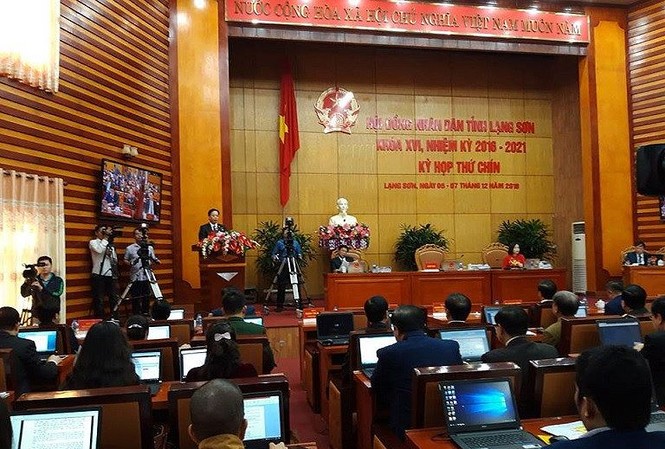 Miễn nhiệm Phó chủ tịch UBND tỉnh Lạng Sơn HĐND tỉnh Lạng Sơn làm công tác tổ chức cán bộ - Ảnh: TL