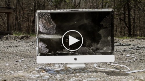 iMac ra sao khi bị bắn bởi súng trường chống tăng? iMac ra sao khi bị bắn bởi súng trường chống tăng?