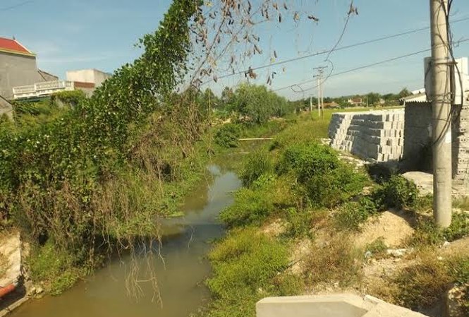 Đi bắt cá, nam thanh niên đuối nước thương tâm Con kênh nơi xảy ra vụ đuối nước thương tâm
