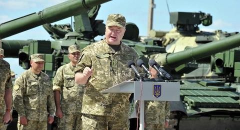 Sóng ngầm Ukraine đang trực tuôn trào Tổng thống Ukraine Petro Poroshenko