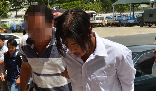 Nghi phạm sát hại người thân trưởng ban dân vận từng ăn cơm ở nhà gia chủ Nghi phạm Châu Minh Nhân.