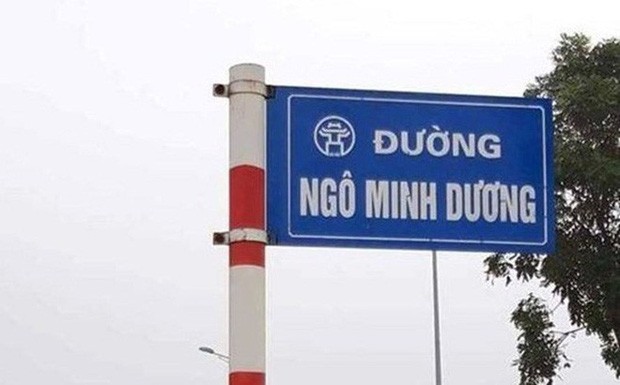 Yêu cầu tháo dỡ tên đường tự phát Ngô Minh Dương ở Hà Nội Tháo dỡ biển tên đường không rõ lai lịch