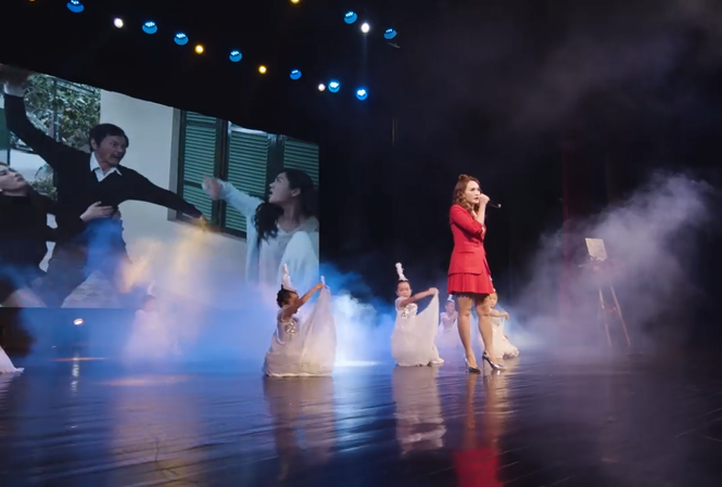 Clip Bảo Thanh ra dáng ca sĩ chuyên nghiệp hát 'Cảm ơn con nhé' Bảo Thanh khoe giọng hát "Cảm ơn con nhé"