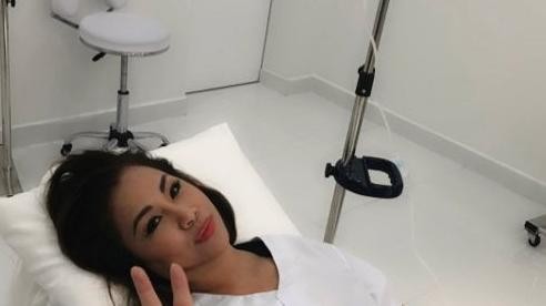 Minh Tuyết lên tiếng chuyện ngất xỉu vì kiệt sức Minh Tuyết ngất xỉu sau buổi chụp hình kiệt sức