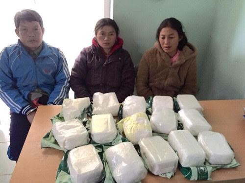 Bắt 3 đối tượng thu giữ 15 kg ma túy Bắt 3 đối tượng thu giữ 15 kg ma túy