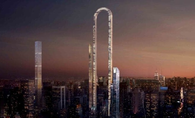 Choáng ngợp với thiết kế nhà chọc trời hình chữ U tại New York Choáng ngợp với thiết kế nhà chọc trời hình chữ U tại New York