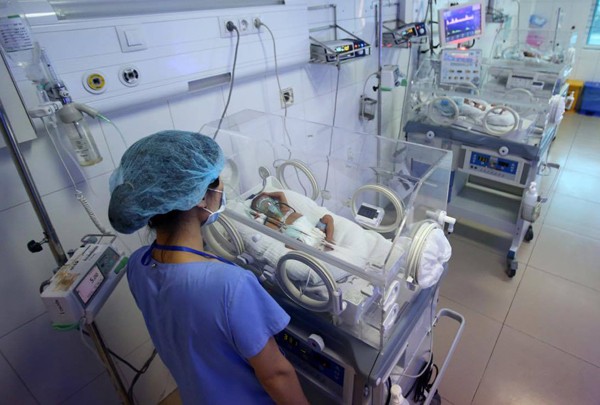 Nhiễm khuẩn bệnh viện: Nguy cơ đe dọa tính mạng trẻ sinh non Phòng chăm sóc trẻ sinh non tại Bệnh viện Sản Nhi Bắc Ninh. Ảnh: Ngọc Thành - Vnexpress