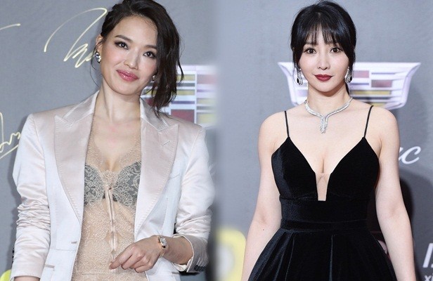 'Siêu vòng 1' Liễu Nham gợi cảm, Thư Kỳ mặc xuyên thấu táo bạo 'Siêu vòng 1' Liễu Nham gợi cảm, Thư Kỳ mặc xuyên thấu táo bạo