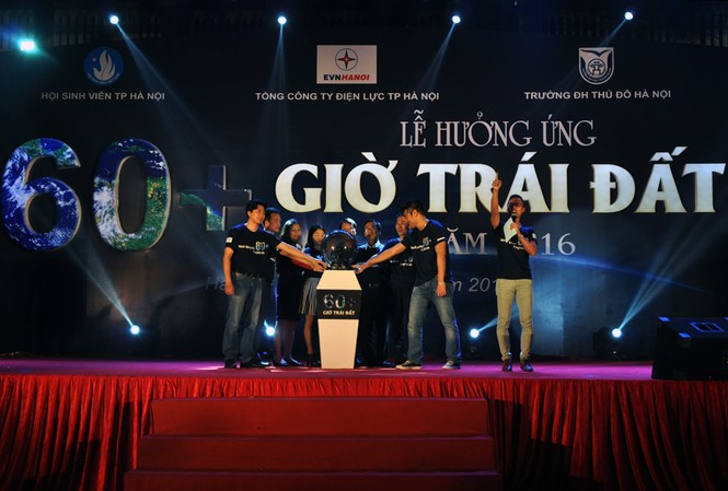 EVN HANOI hưởng ứng chiến dịch Giờ Trái đất 2016 EVN HANOI hưởng ứng chiến dịch Giờ Trái đất 2016