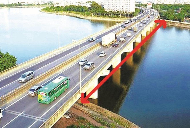 Sắp khởi công cầu vượt 'trăm tỷ' qua hồ Linh Đàm Sắp khởi công cầu vượt 'trăm tỷ' qua hồ Linh Đàm