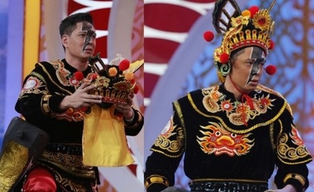 Bình Minh: 'Giờ bạn bè toàn gọi tôi là Thiên Lôi' Bình Minh trong tạo hình Thiên Lôi khiến khán giả vô cùng thích thú.