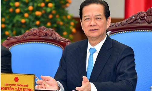 Khẩn trương tập trung giải quyết, xử lý công việc ngay sau nghỉ Tết Thủ tướng Chính phủ Nguyễn Tấn Dũng
