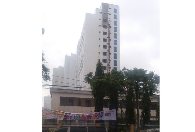 Vụ rơi máy vận thăng ở Đà Nẵng: Nạn nhân thứ 6 tử vong Hiện trường xảy ra vụ việc rơi máy vận thăng ngày 30/1.Ảnh Dân Trí