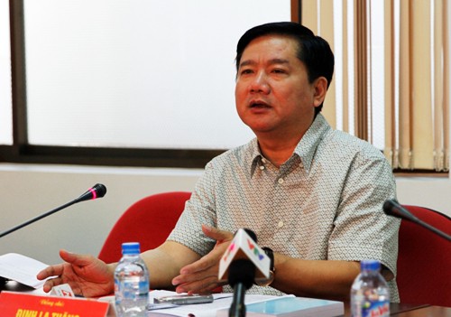Những phát ngôn nức lòng dân của Bí thư Đinh La Thăng Ủy viên Bộ Chính trị, Bí thư Thành ủy TP HCM Đinh La Thăng. Ảnh: C.T