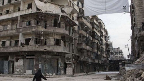 Thảm họa an ninh quốc gia Mỹ tiềm ẩn ở Aleppo Quang cảnh hoang tàn, đổ nát ở thành phố Aleppo, Syria. Ảnh: Fox News
