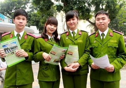 Chỉ tiêu tuyển sinh vào các trường Công an nhân dân năm 2016 Chỉ tiêu tuyển sinh các trường CAND năm nay giảm gần một nửa