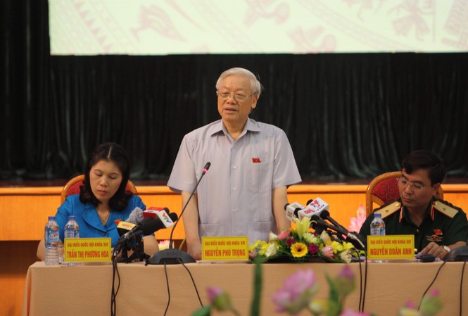 Cử tri đề nghị thực hiện văn hóa từ chức trong vụ Formosa Theo Tổng Bí thư Nguyễn Phú Trọng, trách nhiệm cá nhân, tập thể, tổ chức trong vụ Formosa sẽ làm rõ theo đúng quy định
