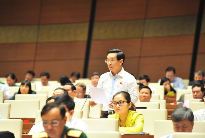 Đổi giờ làm việc trên cả nước để xóa cảnh 'vừa đi học vừa ngủ gật' ĐBQH Nguyễn Văn Cảnh đề nghị đổi giờ làm việc cho hiệu quả (ảnh Như Ý)