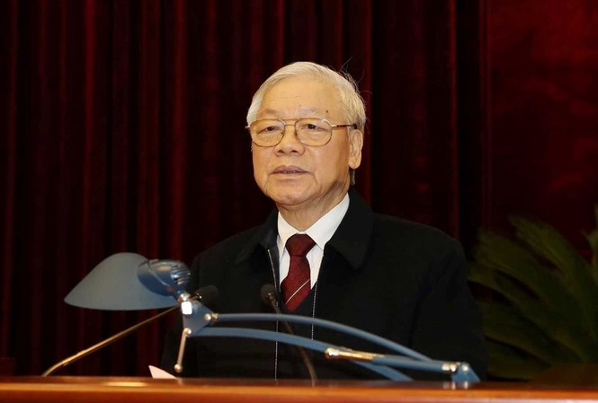 Ngành Nội chính là 'tai mắt' của Đảng về phòng, chống tham nhũng Tổng Bí thư, Chủ tịch nước Nguyễn Phú Trọng phát biểu tại hội nghị (ảnh TTXVN)