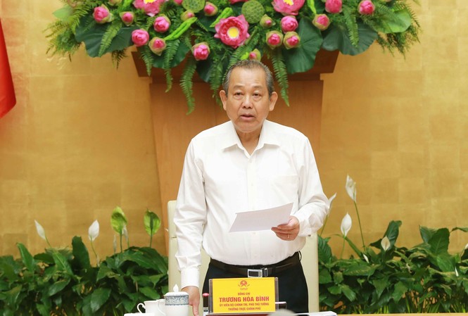 Sửa đổi quy định vận tải bảo đảm công bằng, cạnh tranh lành mạnh Phó Thủ tướng Thường trực Chính phủ Trương Hòa Bình