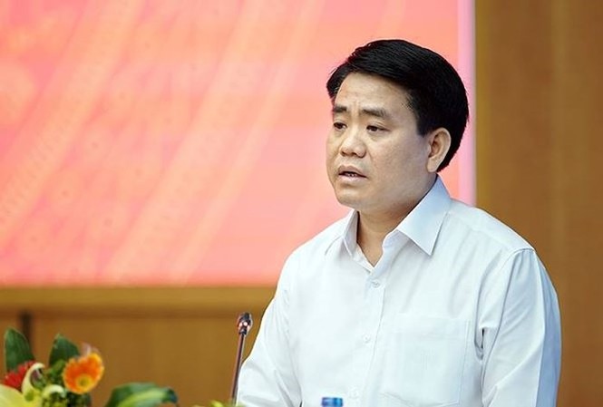 Chủ tịch Hà Nội Nguyễn Đức Chung: Dầu thải đã chảy vào nước ăn của người dân Ông Nguyễn Đức Chung, Chủ tịch Hà Nội