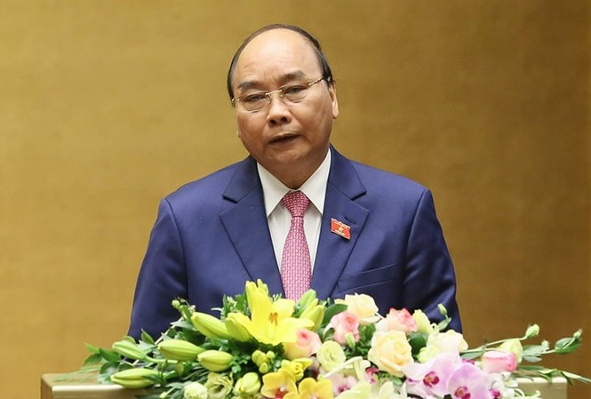 'Không bao giờ nhân nhượng những gì thuộc về chủ quyền, toàn vẹn lãnh thổ' Thủ tướng Nguyễn Xuân Phúc. Ảnh: Như Ý