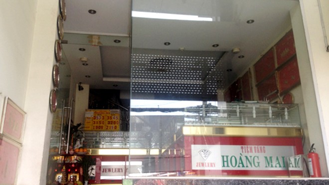 Giải toả 559 lượng vàng bị niêm phong Tiệm vàng Hoàng Mai
