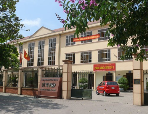 Bắt một cán bộ Sở tư pháp Nghệ An lừa tiền chạy án Trụ sở Sở Tư pháp tỉnh Nghệ An