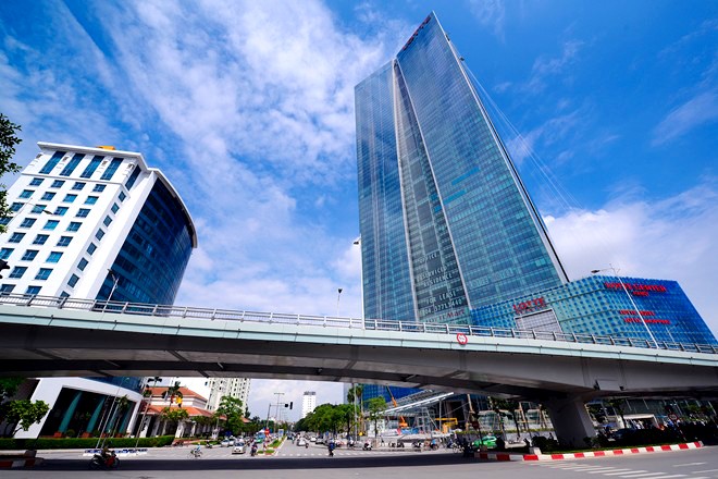 Thang máy Lotte Center rơi tự do hơn 30 tầng, 7 người mắc kẹt Lotte Center Hà Nội mới khánh thành được gần 1 tháng. Ảnh: Tuấn Mark