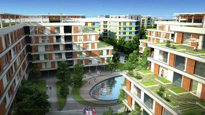 Những dự án giá từ 300 triệu đồng/căn ở Hà Nội năm 2014 Dự án nhà ở xã hội Đặng Xá II (Gia Lâm) được chủ đầu tư rao bán dưới 9 triệu đồng/m2