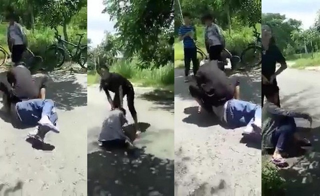 Vụ nữ sinh bị đánh hội đồng, bắt liếm chân: Triệu tập nhân vật cầm đầu Hình ảnh em U. bị đánh dã man gây phẫn nộ trong dư luận
