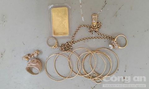 Thiếu nữ cùng bạn trai dàn cảnh lấy trộm tài sản Tang vật của vụ trộm được cơ quan công an thu giữ
