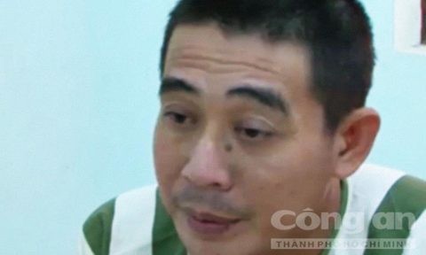 Thuê cháu tạt can axít vào mặt người tình Đối tượng Nguyễn Thành Đồng khai nhận tại cơ quan công an