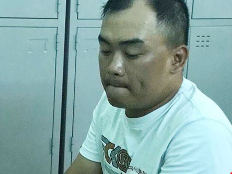 Trộm xong, chở nạn nhân đi trình báo Tường khai đã trộm chiếc xe của nữ giám đốc mang về quận Phú Nhuận giấu. Ảnh: CA