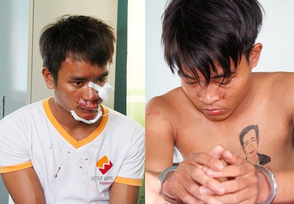 Cô gái tung cước tóm gọn hai kẻ cướp giật Hai đối tượng tại cơ quan Công an