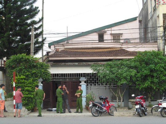 Nhà riêng chủ tịch huyện bị trộm đột nhập Nhà riêng của ông Lê Đắc Qùy, nơi xảy ra vụ mất trộm
