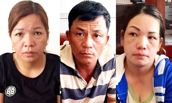 Rình người rút tiền ở ngân hàng để trộm hàng trăm triệu đồng Lê Thị Nhựt, Nguyễn Ngọc Ánh và Lê Thị Mỹ