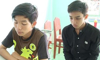 Giành người yêu trên facebook, một thanh niên bị đánh tử vong Thuận và Trường tại cơ quan công an