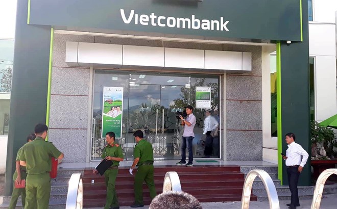 Vietcombank lên tiếng về vụ cướp ở Khánh Hòa Hiện trường vụ việc