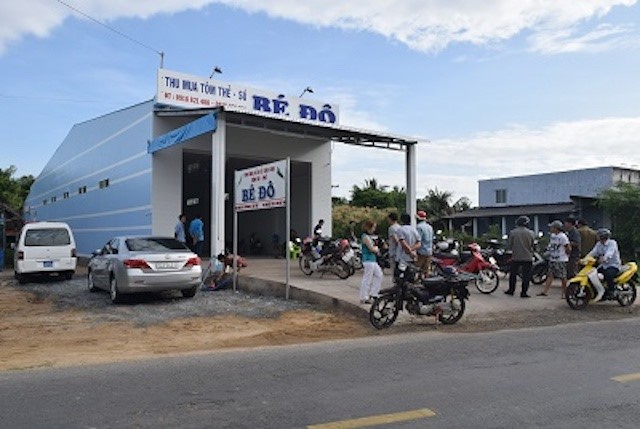 Chủ vựa tôm ở miền Tây báo mất trộm hơn một tỷ đồng Vựa tôm, nơi báo mất trộm hơn 1 tỷ đồng. Ảnh: Công an Trà Vinh